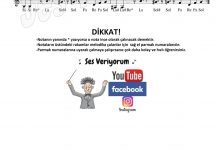 Undertale-megalovania-nota | Notalarim.com